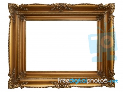 Old Picture Frame Stock Photo