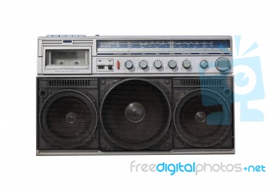 Old Radio Stock Photo