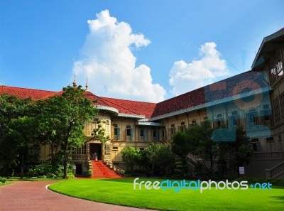 Old Royal Mansion Stock Photo