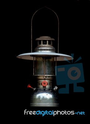 Old Strom Lantern Stock Photo