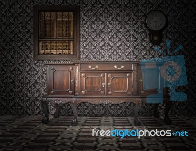 Old Style Interior Stock Photo