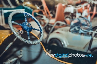 Old Toy Car Stock Photo