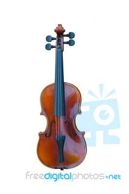 Old Violin Stock Photo