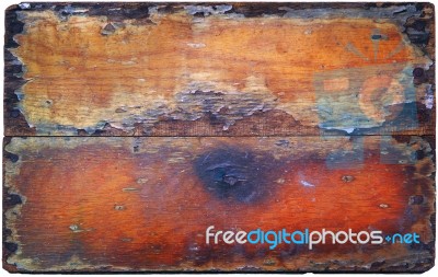 Old Wood With Damage On Texture Stock Photo