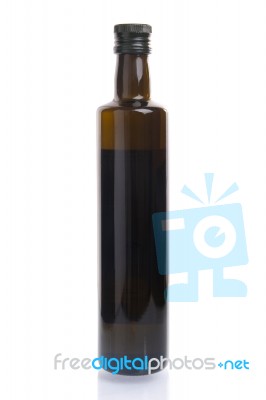 Olive Oil Bottle Stock Photo