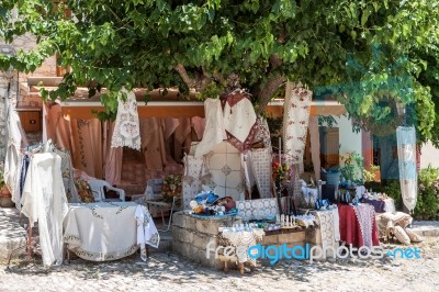 Omodhos, Cyprus/greece - July 25 : Articles For Sale In Omodhos Stock Photo