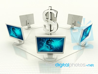 Online Business Concept Stock Image