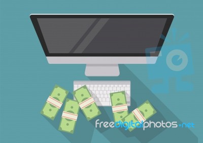 Online Business Concept Stock Image