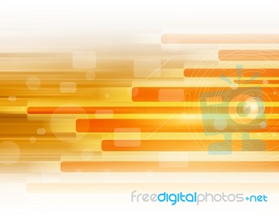 Orange Abstract Background Stock Image