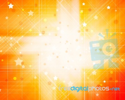 Orange Abstract Background Stock Image