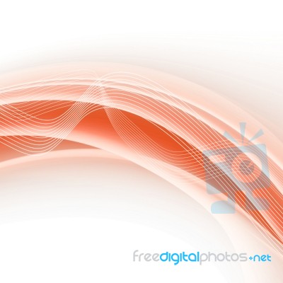 Orange Abstract Background Stock Image