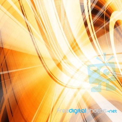 Orange Abstract Background Stock Image