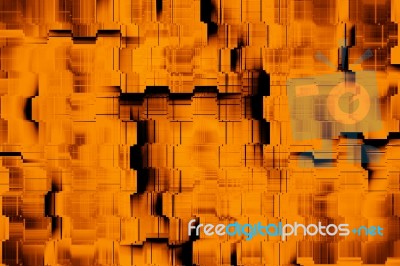 Orange Abstract Background Stock Image