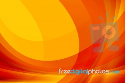 Orange Abstract Background Stock Image