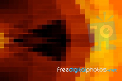 Orange Abstract Background Stock Image