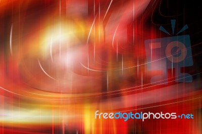 Orange Abstract Background Stock Image