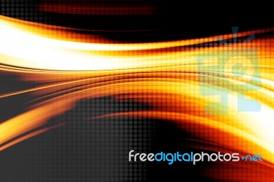 Orange Abstract Background Stock Image