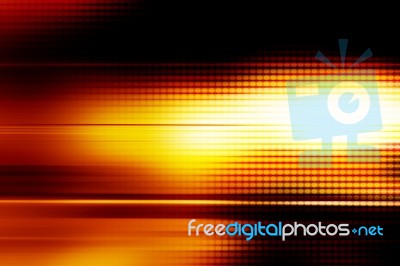 Orange Abstract Background Stock Image