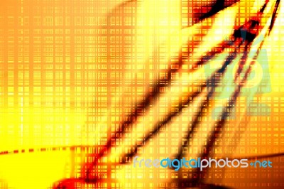 Orange Abstract Background Stock Image