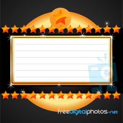 Orange And Black Background Stock Image