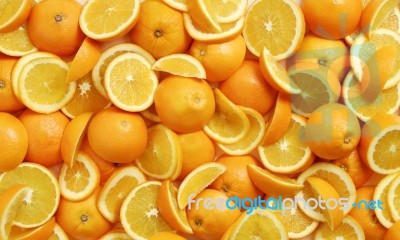 Orange Background Stock Photo