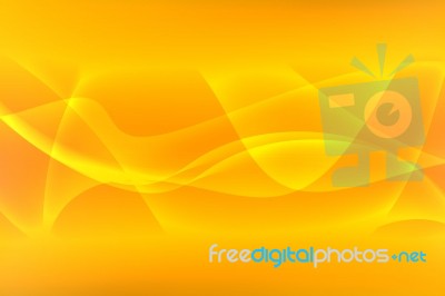 Orange Curve Lines Background Stock Image