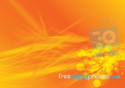 Orange Design Background Stock Image