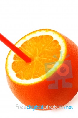 Orange Drink Stock Photo