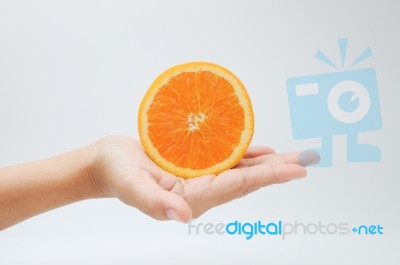 Orange Fruit Stock Photo