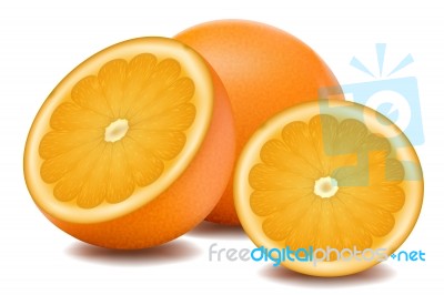 Orange Fruit Stock Image