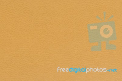 Orange Leather Texture Background Stock Photo