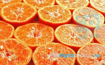 Orange Mandarin Stock Photo