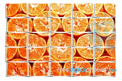 Orange Mandarin Stock Photo