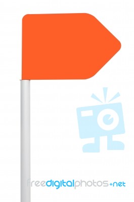 Orange Sign Stock Photo