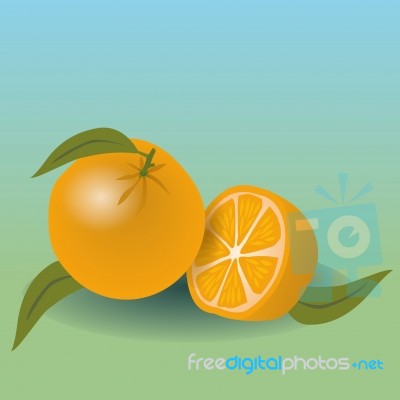 Oranges Stock Image