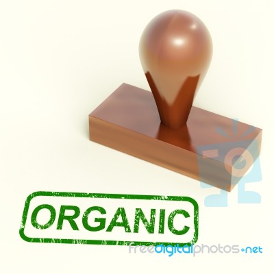 Organic Rubber Stamp Stock Image