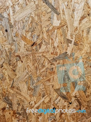 Oriented Strand Plywood Board Texture Stock Photo