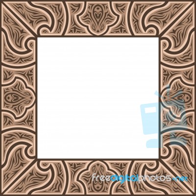 Ornament Frame Stock Image