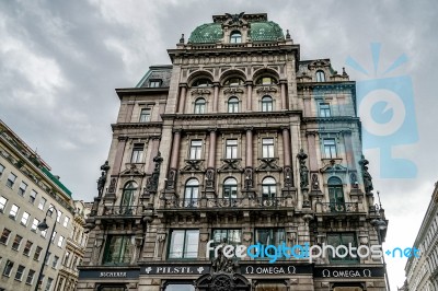 Ornate Building In Vienna Stock Photo