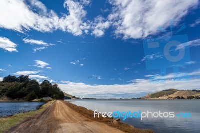 Otago Peninsula, Dunedin/new Zealand February 20 : The Otago Pen… Stock Photo