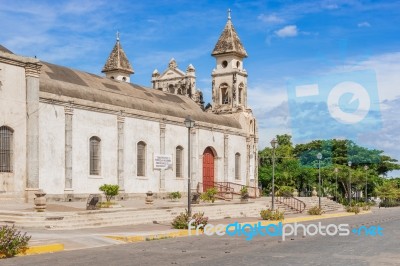 Our Lady Of Guadalupe Church, Granada, Nicaragua Stock Photo