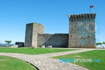 Our魠castle (blue Sky Background) Stock Photo