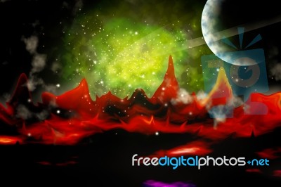 Outer Space Stock Photo