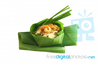 Pad Thai Stock Photo