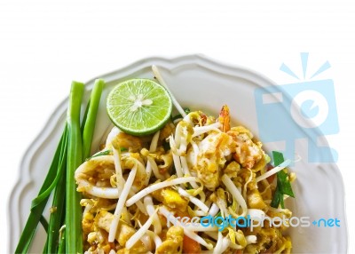 Pad Thai Sprout Stock Photo