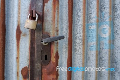 Padlock Stock Photo