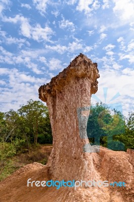 Pae Muang Pee Royal Park, A Natural Architecture Stock Photo