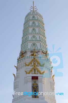 Pagoda In A Temple Stock Photo