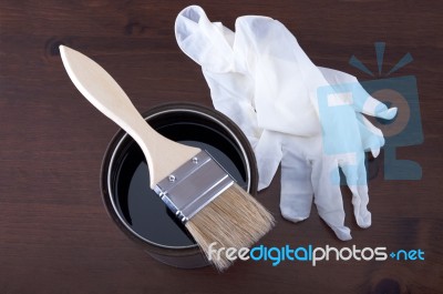 Paint Stock Photo