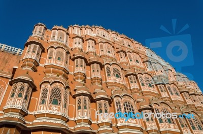 Palace Of The Winds In Jaipur, Rajasthan, India Stock Photo